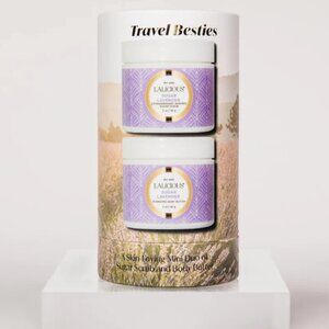 LaLicious Sugar Lavender Travel Besties (Sugar Scrub & Lotion)